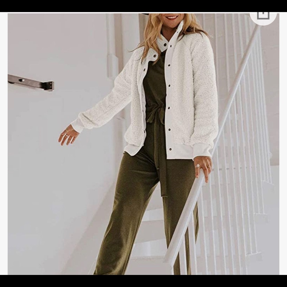 NWT Jacket Coat with Pockets - Picture 4 of 9